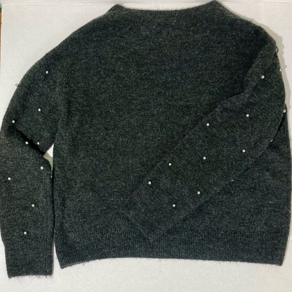 H&M Beaded Charcoal Sweater - so soft!! - Picture 10 of 10